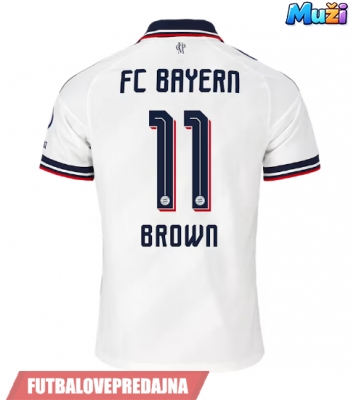Lacne Muži Futbalové dres Bayern Munich Nathaniel Brown #11 2026-27 Krátky Rukáv - Preč